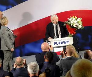 Kaczyński chciał rozbawić tłum, a zapadła martwa cisza. A brawa?