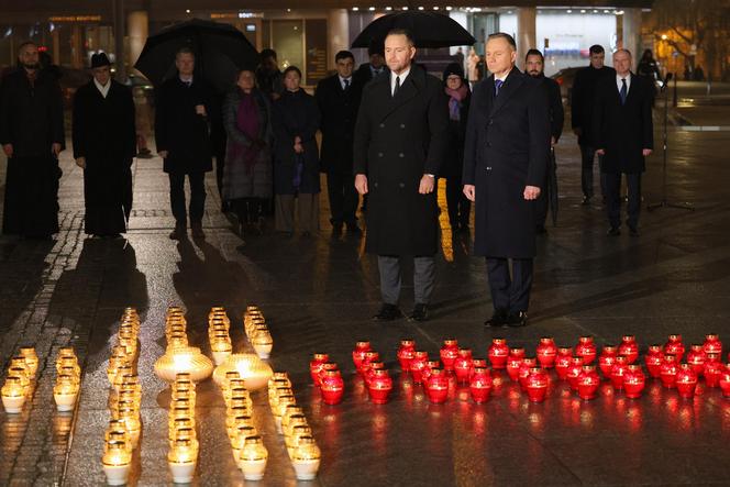 Prezydent oddał hołd ofiarom stanu wojennego. Wspominał górników i Popiełuszkę