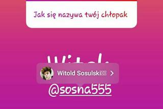 Anna Adamus - Zuzia z serialu Barwy szczęścia na Instagramie o chłopaku