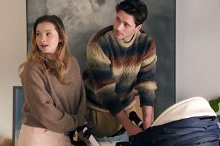 	Barwy szczęścia odc. 3163. Sofia (Valeria Gouliaeva), Cezary (Marcel Opaliński)