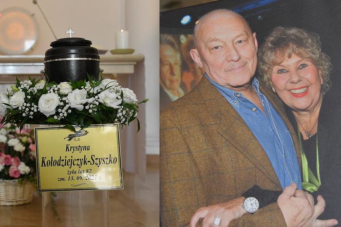 Podwójny pogrzeb  - Krystyna Kołodziejczyk i mąż Wiesław Szyszko