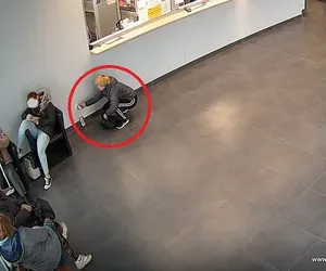 Kamera zarejstrowała zuchwałą kradzież w Łomży