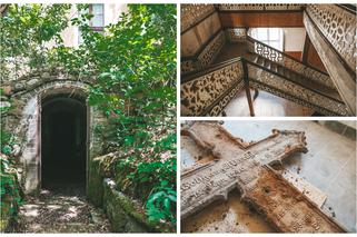 Opuszczony pałac w Ponarach. W środku skrywa przepiękne schody [ZDJĘCIA]