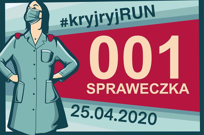 #KryjryjRUN Zapisz się na charytatywny bieg online i wspomóż służbę zdrowia!