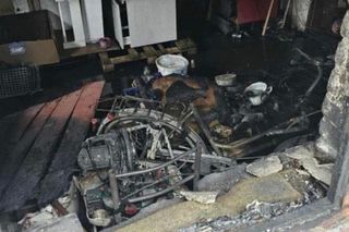 Pożar mieszkania na Osowej Górze w Bydgoszczy