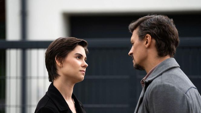 	Na dobre i na złe odc. 929. Blanka (Pola Gonciarz), Krzysztof Radwan (Mateusz Damięcki)