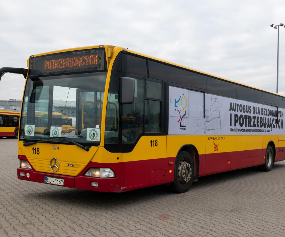 Specjalny autobus dla bezdomnych w Łodzi. Którędy pojedzie?