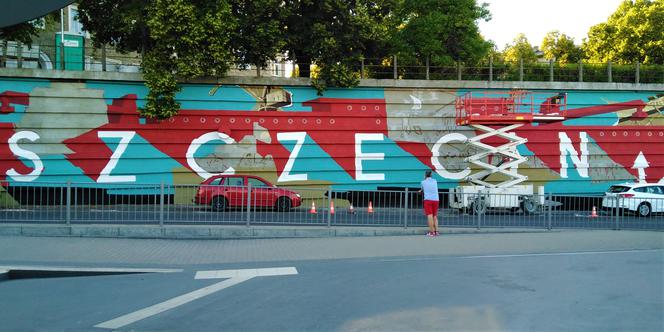 Na ulicy Owocowej powstaje nowy mural