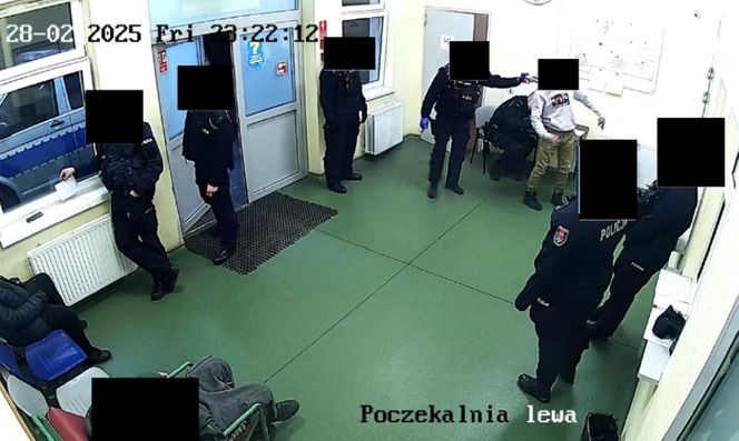 Tortury w łódzkiej izbie wytrzeźwień