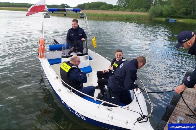 Policjanci z Działdowa z nową łodzią
