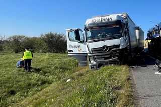 Karambol na S8. Są ofiary śmiertelne