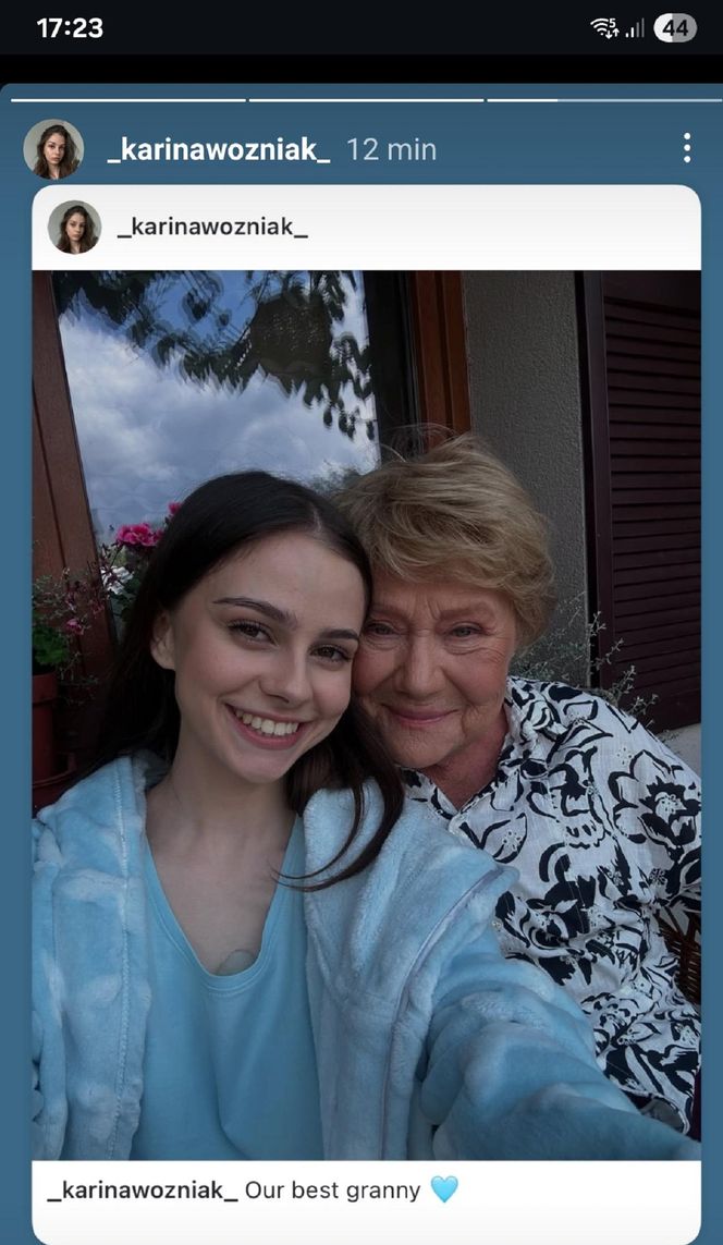 M jak miłość nowy sezon. Basia (Karina Woźniak), Barbara (Teresa Lipowska) na planie