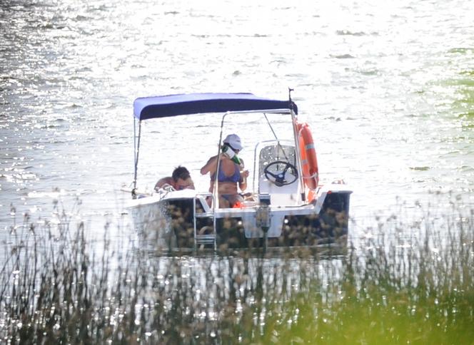 Aleksandra Kwaśniewska i Kuba Badach