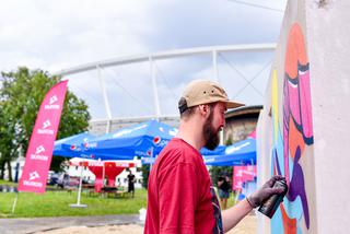 Tak wygląda sztuczna plaża przy Stadionie Śląskim. Rozkręcaliśmy tam imprezę w ramach Eska Summer City