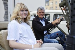 Henryk Gołębiewski z córką Różą