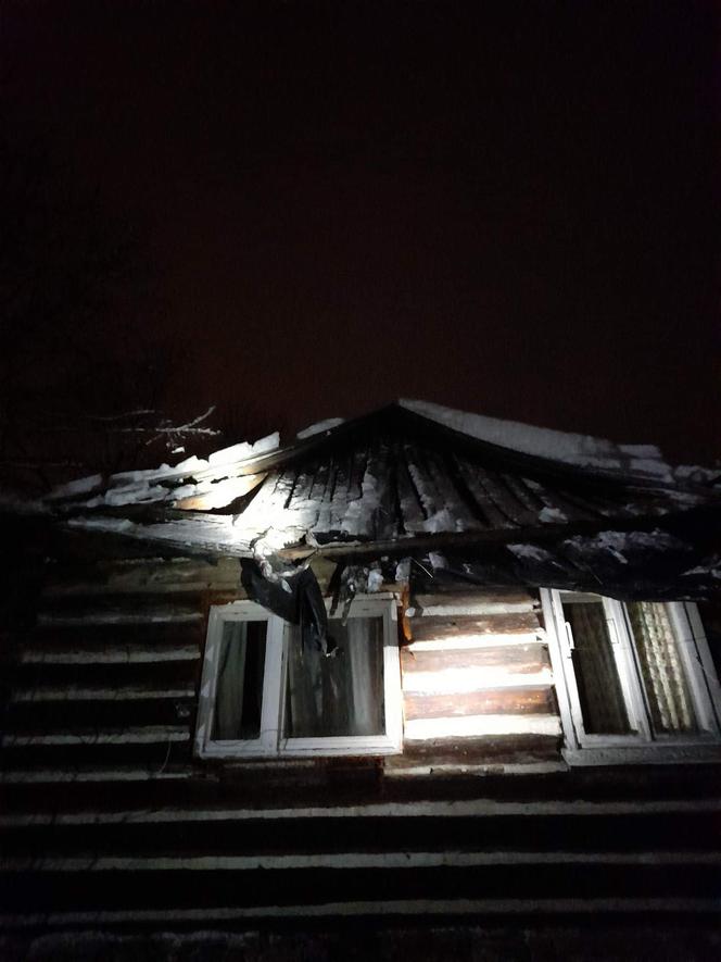 Katastrofa w miejscowości Rdzawka 