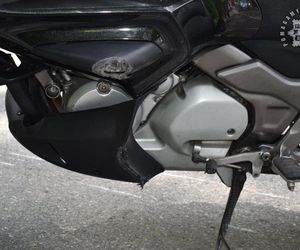 Ciągowice. Nie żyje 42-letni motocyklista. Wpadł pod nadjeżdżającą skodę