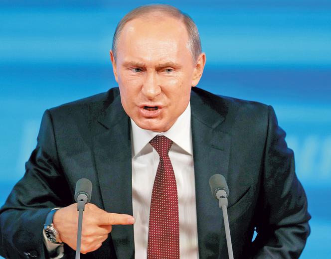 Putin zagarnia Ukrainę