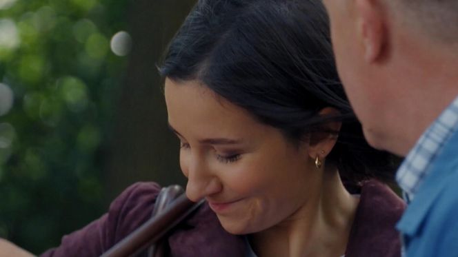 M jak miłość, odc. 1881. Agnes (Amanda Mincewicz) - córka Elsy Meyer, Artur Rogowski (Robert Moskwa)