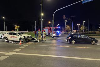 Po pijaku rozbiła mercedesa z wypożyczalni