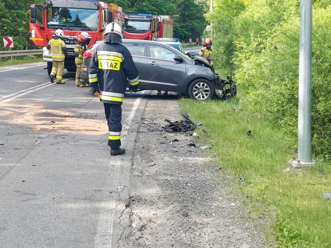 Starachowice. Wypadek ulica Ostrowiecka 