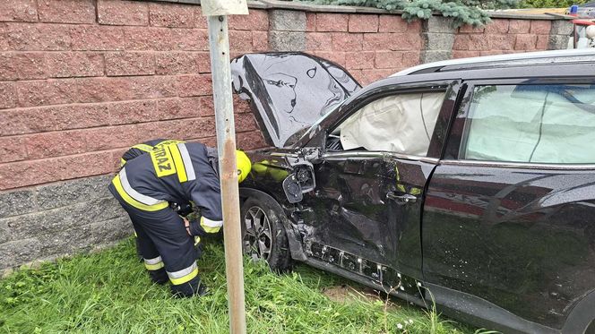 Wypadek w Parszowie