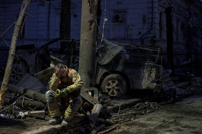 Miasto Sumy na Ukrainie.