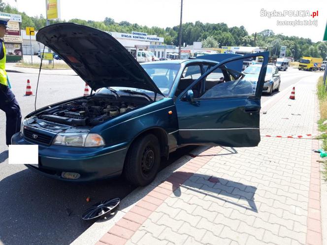 Kolizja Audi i Daewoo. Nie żyje 93-latek