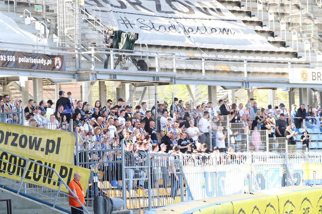 Gezet Stal Gorzów - PRES Grupa Deweloperska Toruń 45:45, zdjęcia kibiców i zawodników