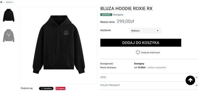 Merch Roksany Węgiel