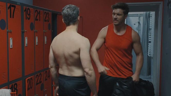 M jak miłość odc. 1879. Marcin (Mikołaj Roznerski), Jakub Karski (Krzysztof Kwiatkowski)