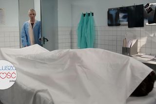 	Pierwsza miłość odc. 3975. Ewa (Ewa Gawryluk), Michał (Wojciech Błach)