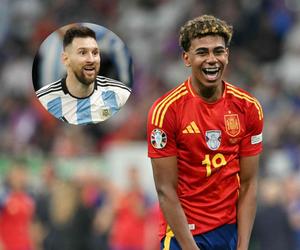 Lamine Yamal - najmłodszy piłkarz Euro na zdjęciu sprzed lat. Messi kąpał go w wanience!