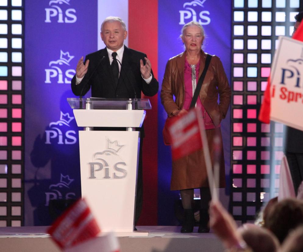 Jadwiga Staniszkis i Jarosław Kaczyński