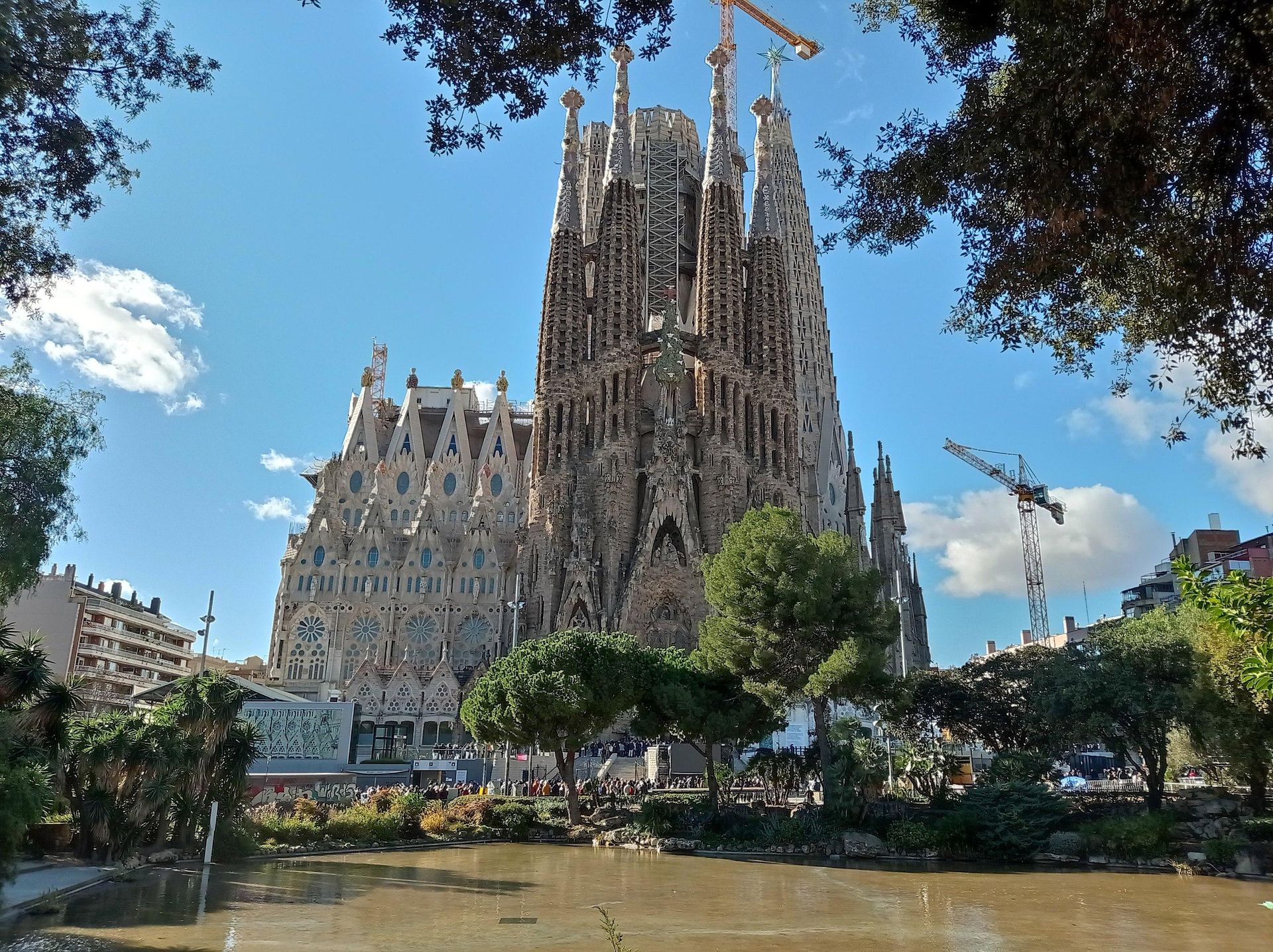 Kościół Sagrada Familia w Barcelonie