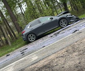 Wypadek na DK nr 80 pomiędzy Bydgoszczą a Toruniem