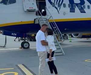 Oświadczyny na płycie Kraków Airport