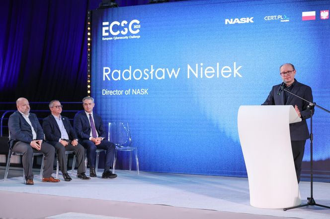 Krzysztof Gawkowski na otwarciu ECSC