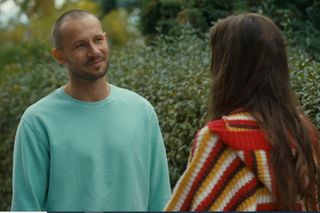 Barwy szczęścia, odcinek 3147. Franek (Mateusz Banasiuk), Regina (Kamila Kamińska)