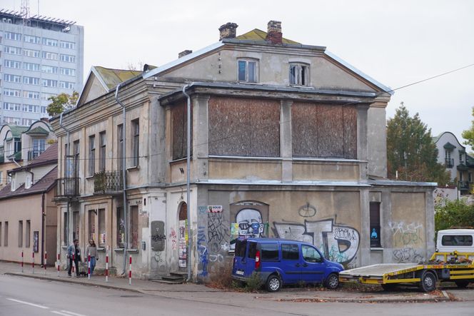 Opuszczona kamienica Zbirohowskich-Kościów w Białymstoku