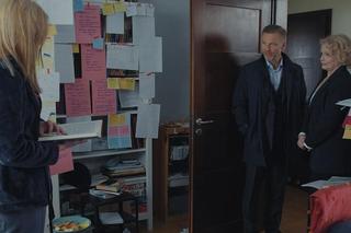 M jak miłość, odcinek 1740. Ania (Gabriela Świerczyńska), Andrzej Budzyński (Krystian Wieczorek), Marta (Dominika Ostałowska)