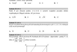 Matura 2020 ARKUSZE CKE z matematyki POZIOM PODSTAWOWY [9.06.2020]