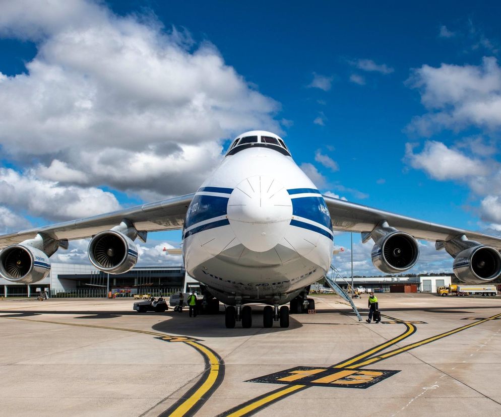 Rosyjski An-124 trafi z Kanady na Ukrainę? Procedura w toku