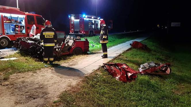 Horror pod Brzeskiem w Małopolsce. 21-latek zginął w wypadku