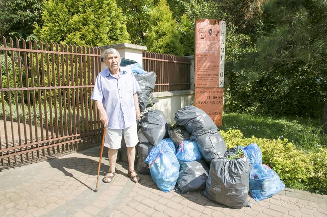 śmieci na ul.Arbuzowej