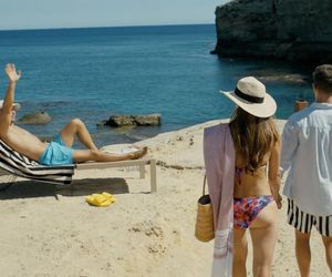 Barwy szczęścia, odcinek 3143: Franek (Mateusz Banasiuk), Regina (Kamila Kamińska), Justin (Jasper Sołtysiewicz) 