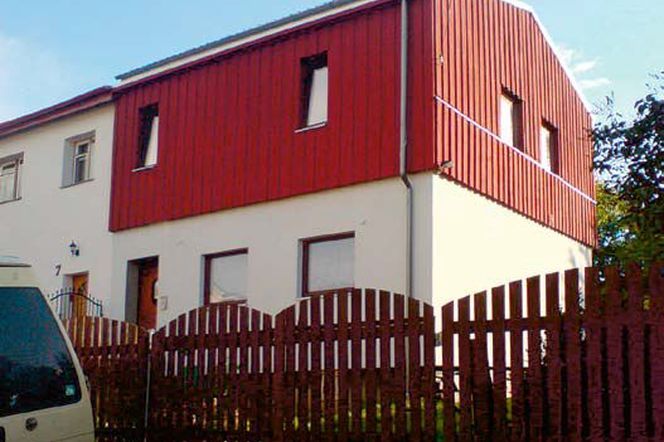 Dom po rozbudowie