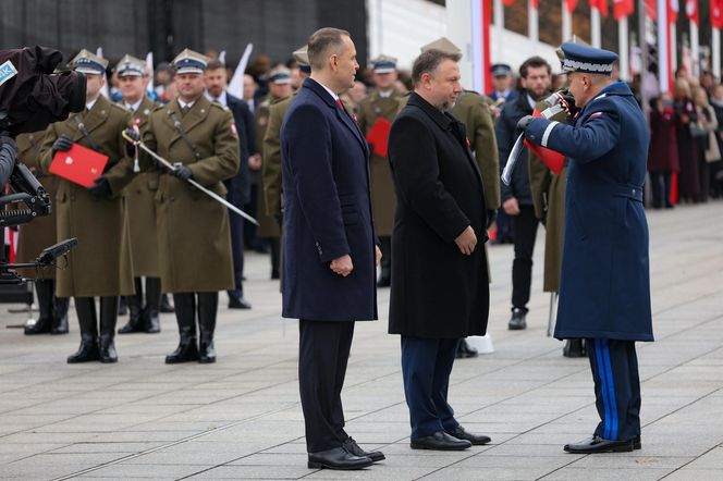 Święto Niepodległości. Karol Nawrocki na placu Piłsudskiego