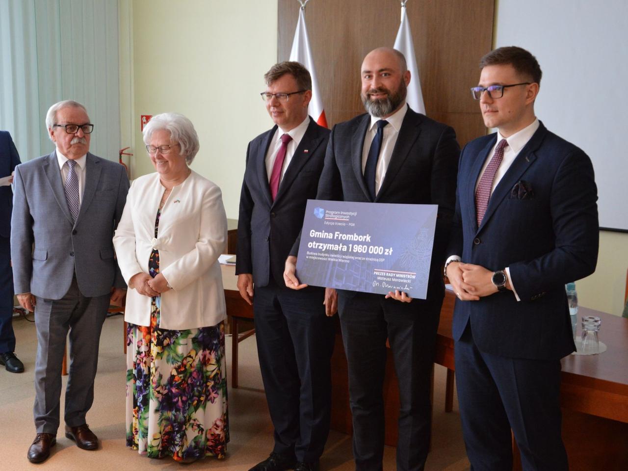 Do powiatu braniewskiego płyną pieniądze na nowe inwestycje 