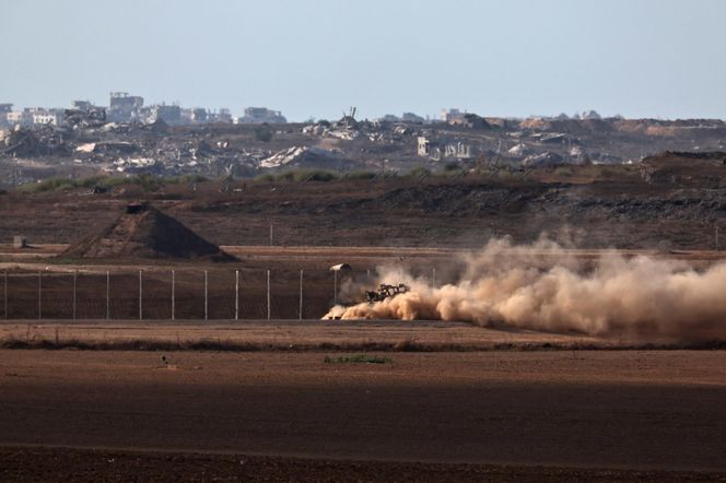 Czołgi w centrum miasta Gaza